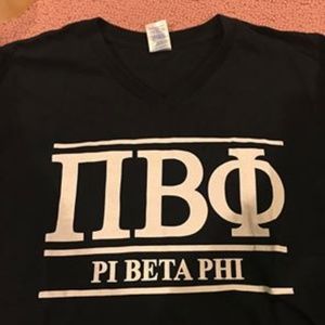 Pi Beta Phi Letter Shirt
